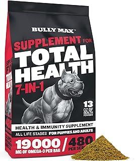 Dog Vitamins Total Health Powder by Bully Max