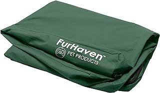 Furhaven Water Resistant Indoor-Outdoor Logo Print Mattress Dog Bed Replacement Cover