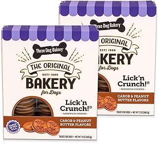 Three Dog Bakery Lick’n Crunch Sandwich Cookies with No Artificial Flavors