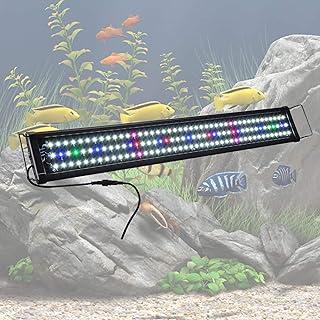 Yescom 129 LEDs Aquarium Light Full Spectrum 30″ Lamp with Aluminum Alloy Shell