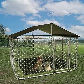 ALAULM Outdoor Canine Kennel Heavy Duty Dog Cage