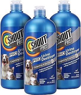 SHOUT Pets Pro Strength Urine Remover Carpet Cleaner for Cat and Dog