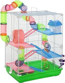 PawHut 18″ 5 Tier Hamster Cage