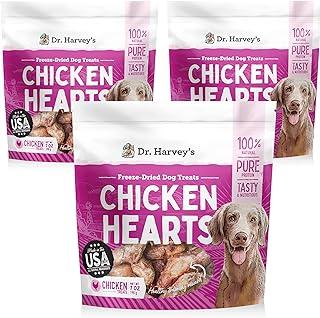Dr. Harvey Chicken Hearts Freeze Dried Training Dog Treat