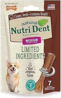 Nylabone Natural Dental Filet Mignon Flavored Chew Treats