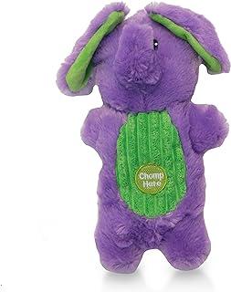 Peek A-Buds Elephant Plush Squeaky Action Dog Toy