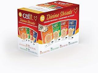Catit Divine Shreds premium cat food topper, 12 Pack