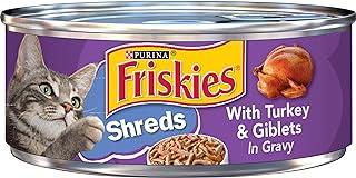 Purina Friskies Wet Cat Food, Shreds With Turkey & Giblets in Gravy