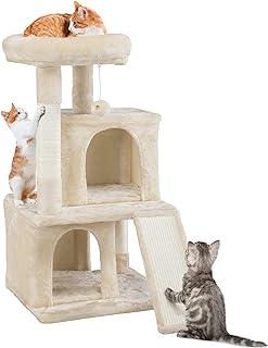 Yaheetech Cat Tree with Extra Large Perch and Scratching Posts