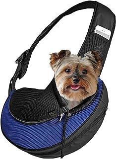 Expandable Pet Carrier Sling Bag w/ Harness Strap