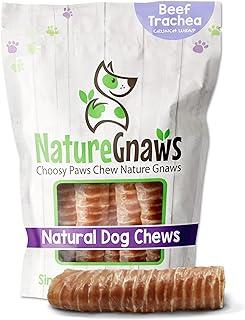 Natural Beef Trachea Crunch Wraps – Rawhide Free