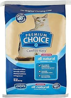 Carefree Kitty Unscented All Natural Scoop Cat Litter 40 lb