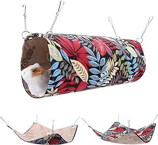 Mogoko Rainforest Pattern Hanging Tunnel Cool Mat for Small Animals