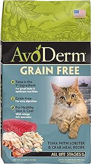 Avoderm Natural Grain-Free Dry Cat Food, Tuna & Crab