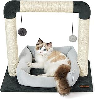 Lesure Small Cat Scratching Post with Bed