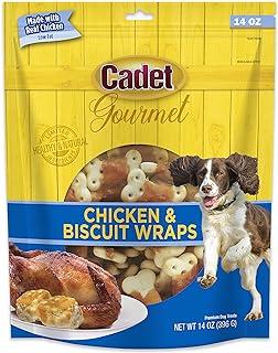 Cadet Gourmet Chicken Wrapped Biscuit Dog Treats 14 oz