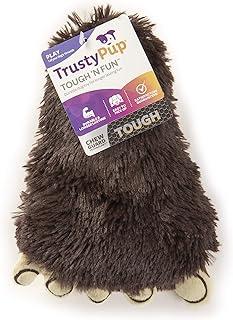 TrustyPup Tough ‘N Fun Sasquatch Cryptid Foot Squeaky Plush Dog