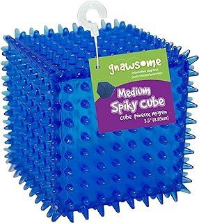 Spiky Squeaker Cube Dog Toy – Promotes Dental and Gum Health