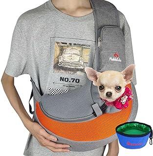 RABBICUTE Pet Dog Sling Carrier with Breathable and Soft Mesh