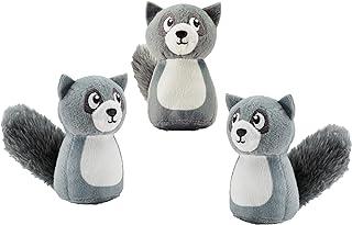 Outward Hound Squeakin’ Racoon Hide A Puzzle Plush