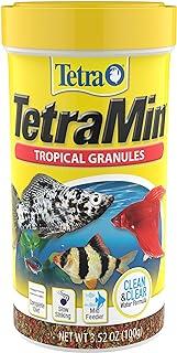TETRA TetraMin Tropical Granules, Nutritionally Balanced Fish Food