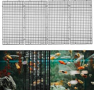Grid Divider Tray Egg Crate Louvre Aquarium Fish Tank Bottom Isolation Plastic