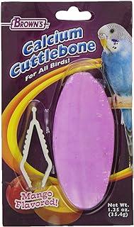 Brown’s Mango Flavored Calcium Cuttlebone With Clip, 1.25-Ounce