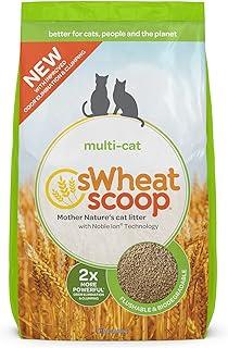 Swheat Scoop MultiCat Natural Wheat Cat Litter 40-lb Bag