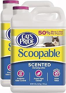 Cat’s Pride Scoopable Scented Lightweight Clumping Litter