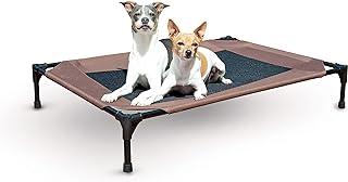 K&H Pet Products Elevated Dog Bed Chocolate/Black Mesh