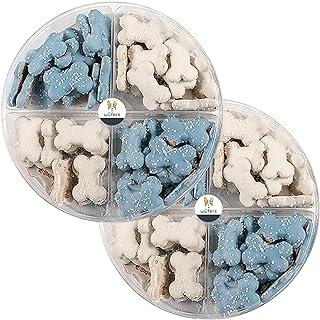 WFERS Blue Endless Bone Dog Cookie Treats 2-Pack