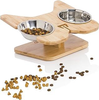 NibbleyPets Elevated Dog Bowl Stand