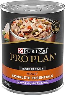 Purina Pro Plan High Protein Dog Food With Gravy, Turkey and Vegetables Entree
