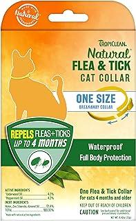 TropiClean Natural* Flea & Tick Repellent Collar for Cats