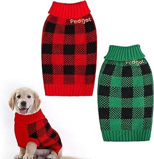 Pet Christmas Sweater Dog Xmas Clothing Vests for Winter
