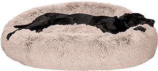 Furhaven Plush Long Fauxfur Ultra Caling Donut Dog Bed