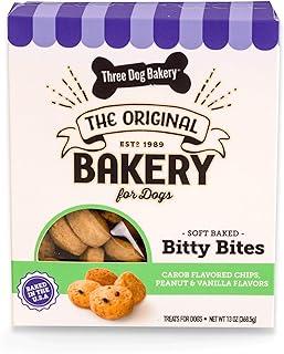 Three Dog Bakery Bitty Bits Trio Soft Baked Cookies