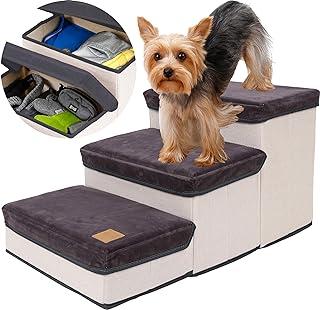 Foldable Dog Stairs with Storage Box