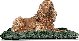 Furhaven Pillow Pet Bed – Terry and Suede Reversible Crate or Kennel Dog bed Mat Cushion