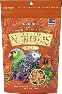 LAFEBER’S Senior Bird Nutri-Berries Pet Animal Food for Parrots