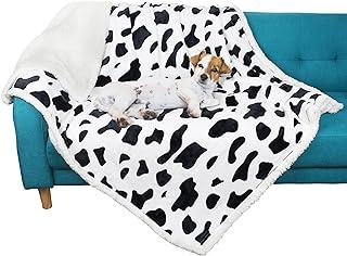Kritter Planet Cow Print Large Dog Blankette