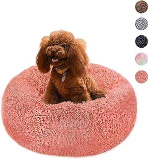BeautyHB Calming Dog and Cat Bed for Small Pets