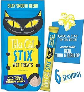 Tiki Cat Stix Wet Treats, Grain Free Lickable