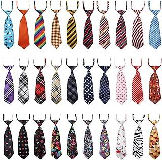 Segarty Dog Ties 30 PCS Animated Neckties and Bows
