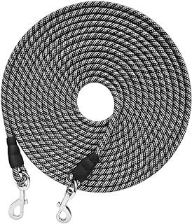 YUCFOREN Check Cord/ Tie Out Long Rope Leash for Dog Training