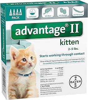 Bayer Animal Health Advantage II Kitten 4-Pack