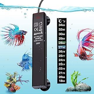 VIBIRIT Aquarium Heater,Betta fish tank heater 25W
