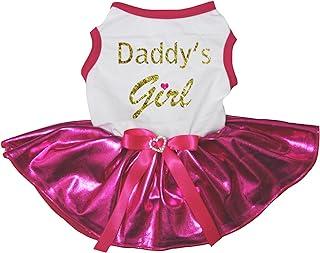 Petitebella Daddy’s Girl Puppy Dog Dress