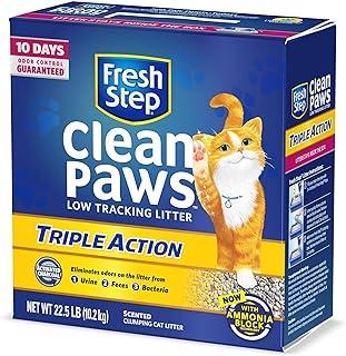 Fresh Step Clean Paws Triple Action Cat Litter