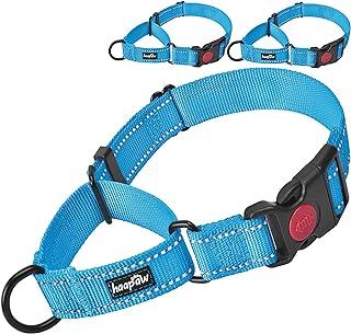 Haapaw 2 Packs Martingale Dog Collar with Quick Release Buckle